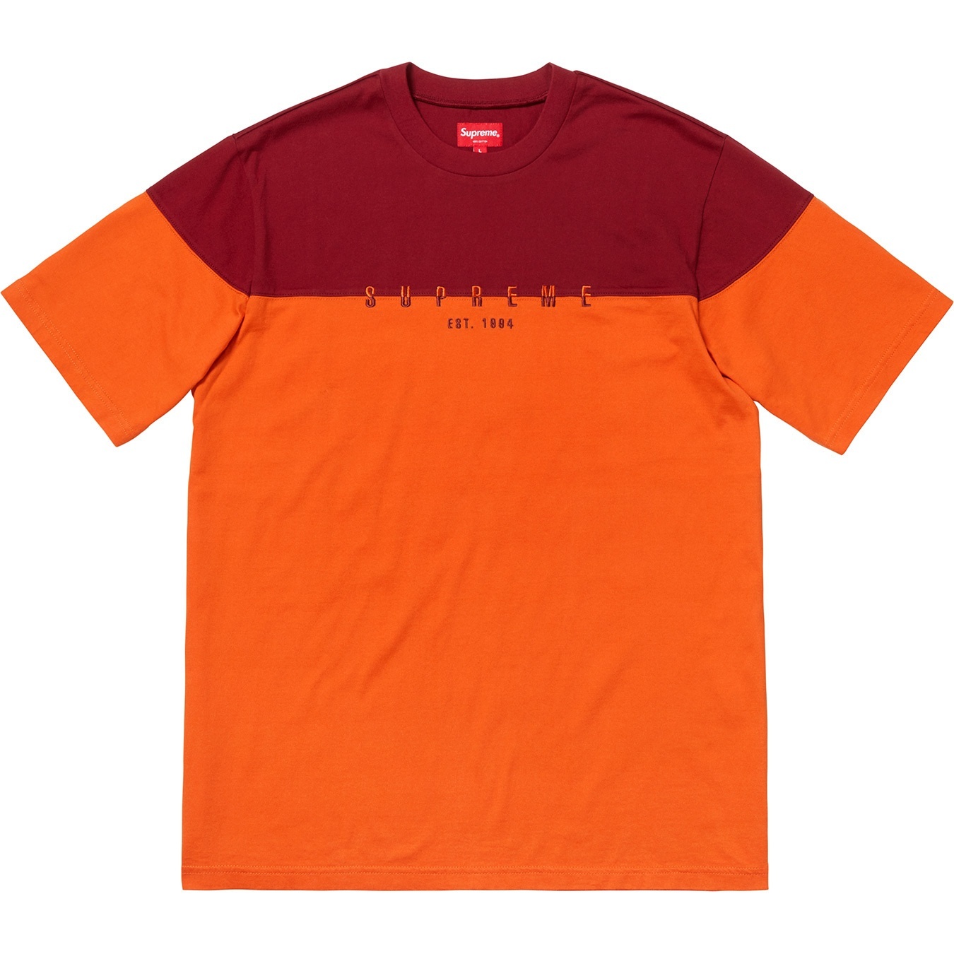 Split Logo S/S Top view 6